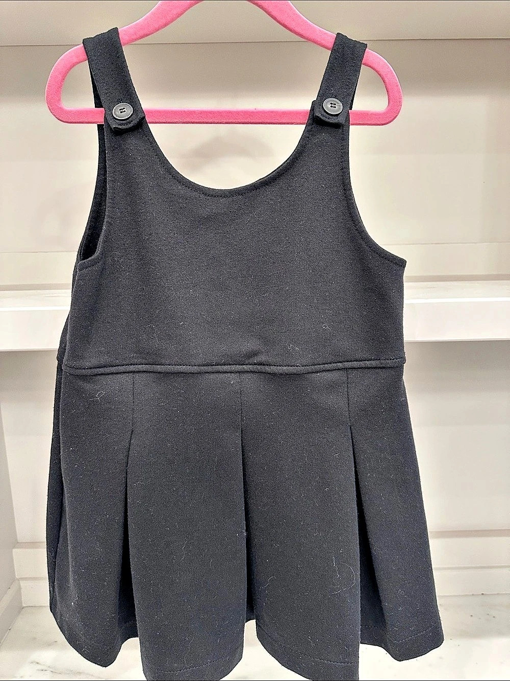 Zara Girls Casual Dress Black Size 5 Years NWT